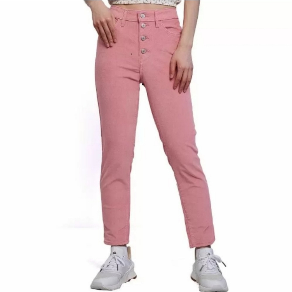 NWT Levi's 721 High Rise Corduroy Skinny Jeans Size 25x30